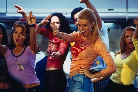 Still of Gwyneth Paltrow and Christina Applegate in View from the Top (2003)