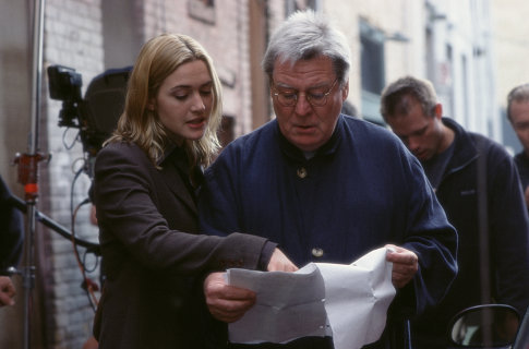 Alan Parker and Kate Winslet in The Life of David Gale (2003)