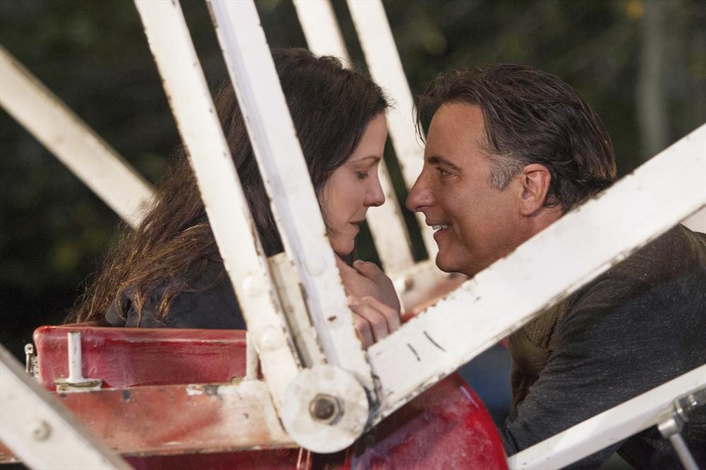 Still of Andy Garcia and Mary-Louise Parker in Christmas in Conway (2013)