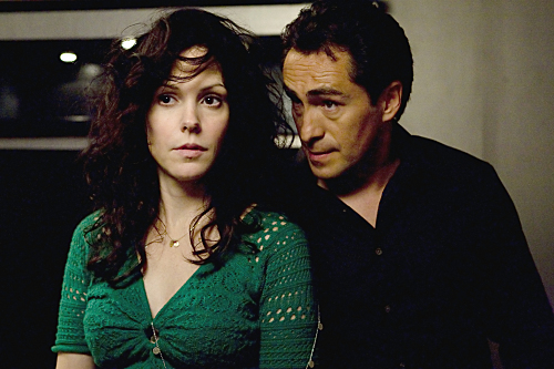Still of Mary-Louise Parker and Demian Bichir in Weeds (2005)