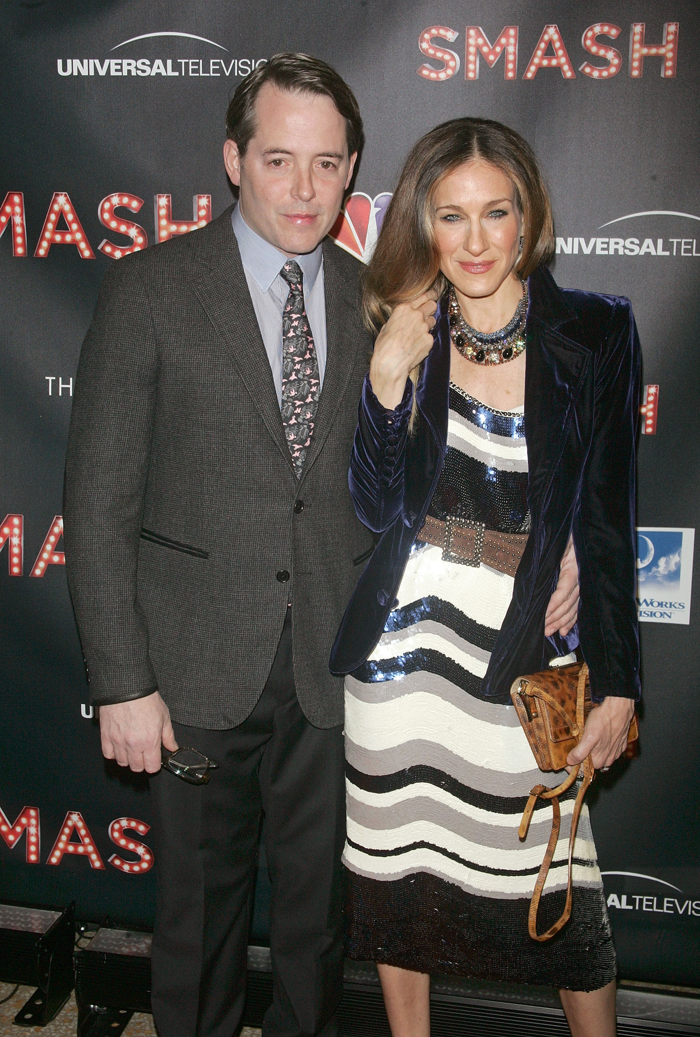 Matthew Broderick and Sarah Jessica Parker at event of Smash (2012)