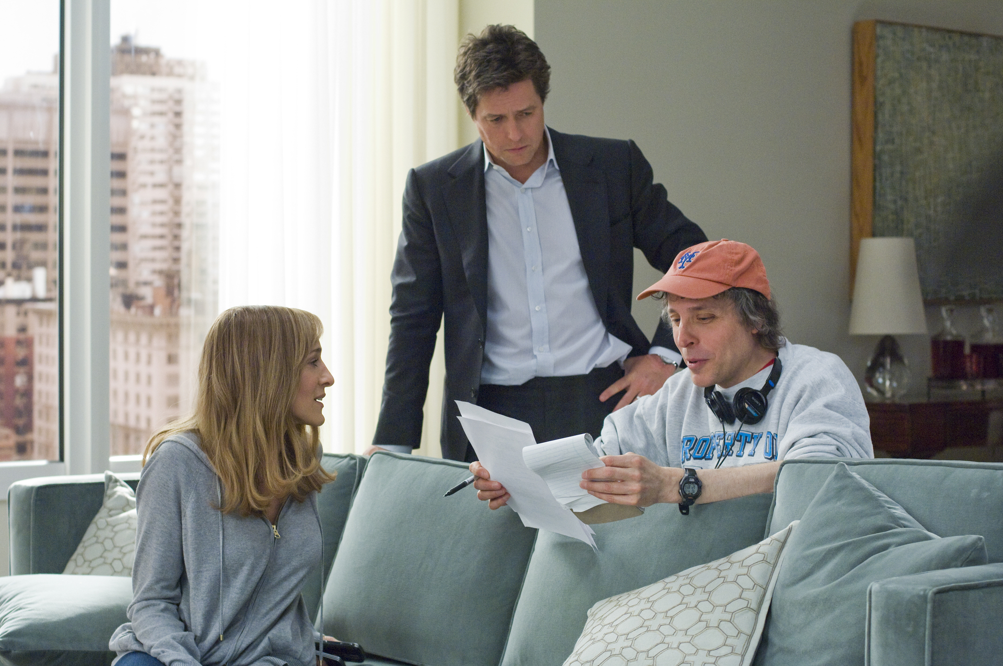 Still of Hugh Grant, Sarah Jessica Parker and Marc Lawrence in Did You Hear About the Morgans? (2009)