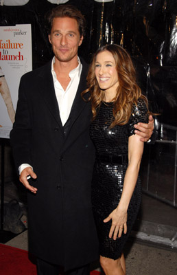 Matthew McConaughey and Sarah Jessica Parker at event of Uzdelsta meile (2006)