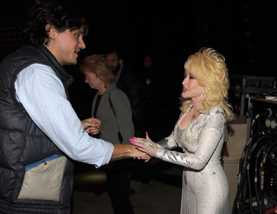 Dolly Parton and John Mayer