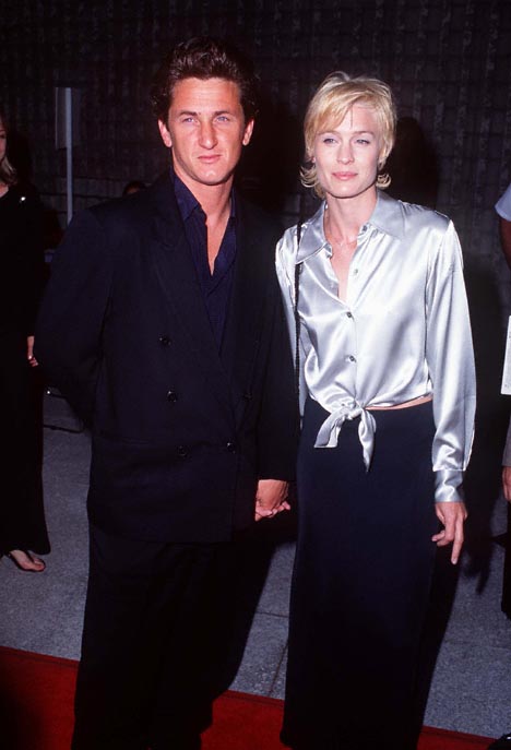 Sean Penn and Robin Wright at event of Moll Flanders (1996)