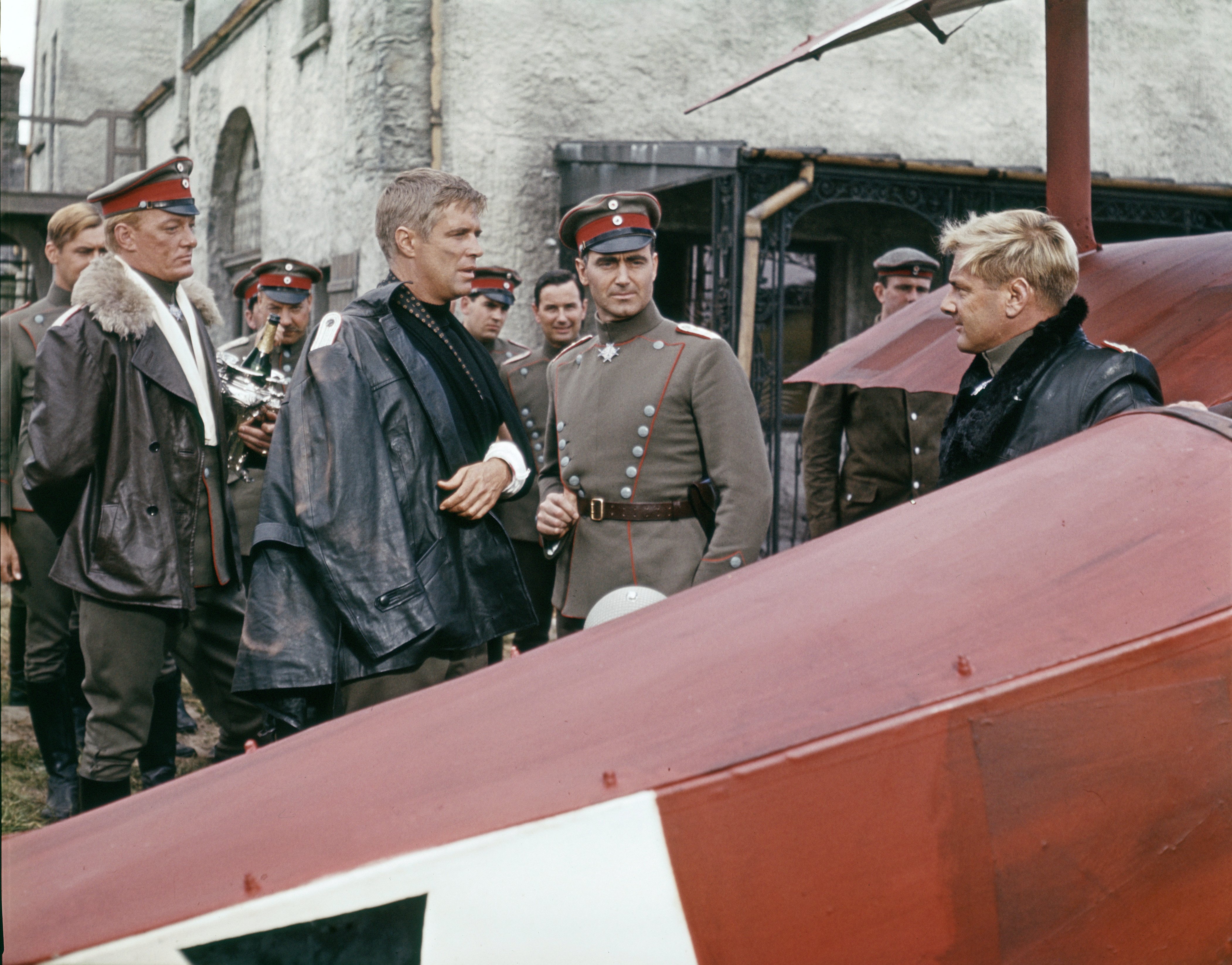 Still of George Peppard, Jeremy Kemp and Karl Michael Vogler in The Blue Max (1966)
