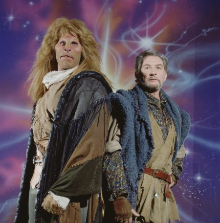 Still of Ron Perlman and Roy Dotrice in Beauty and the Beast (1987)