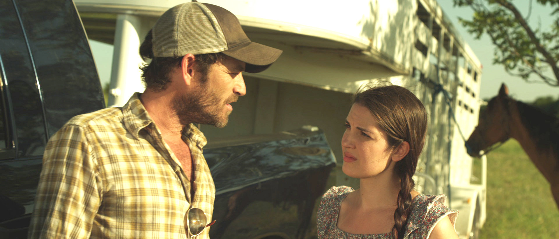 Luke Perry and Breann Johnson in Red Wing (2013)