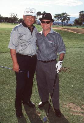 Joe Pesci and Lee Trevino