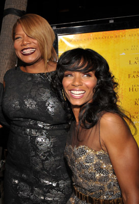 Jada Pinkett Smith and Queen Latifah at event of The Secret Life of Bees (2008)