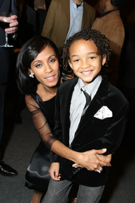 Jada Pinkett Smith and Jaden Smith at event of The Pursuit of Happyness (2006)