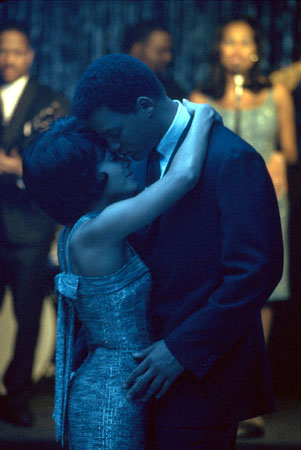 Still of Will Smith and Jada Pinkett Smith in Ali (2001)