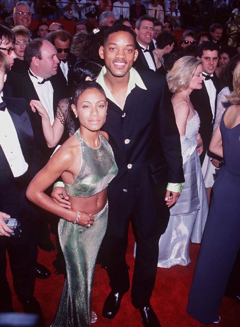 Will Smith and Jada Pinkett Smith at event of The 69th Annual Academy Awards (1997)