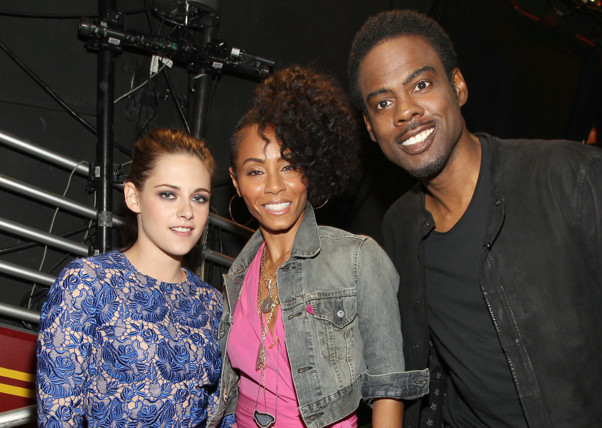 Jada Pinkett Smith, Chris Rock and Kristen Stewart