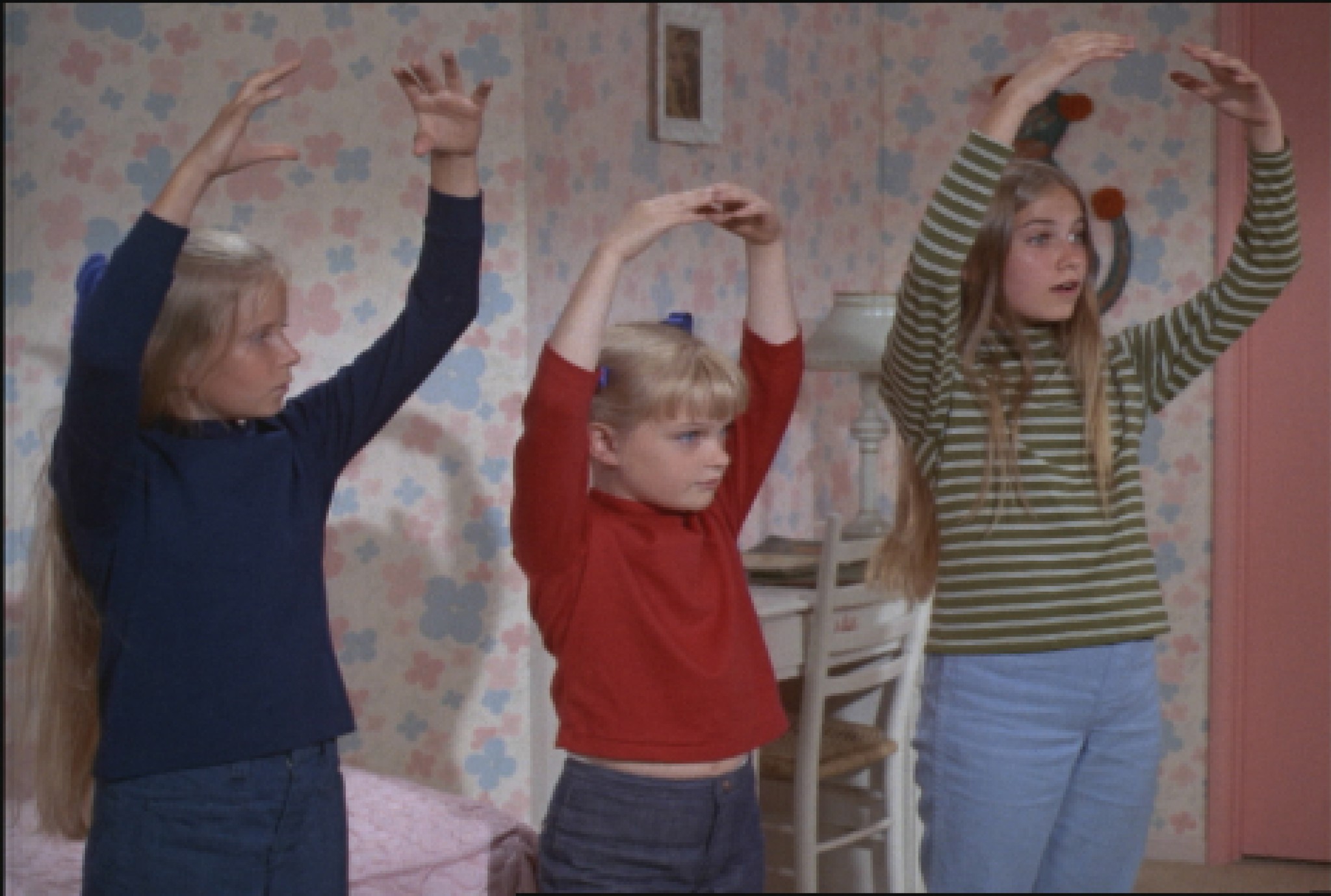 Still of Eve Plumb, Susan Olsen and Maureen McCormick in The Brady Bunch (1969)