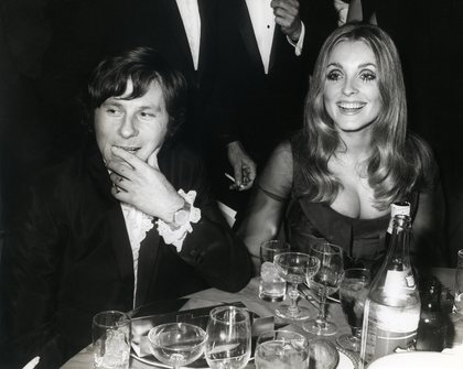 Sharon Tate with husband Roman Polanski 1968