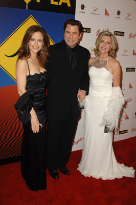 John Travolta, Olivia Newton-John and Kelly Preston