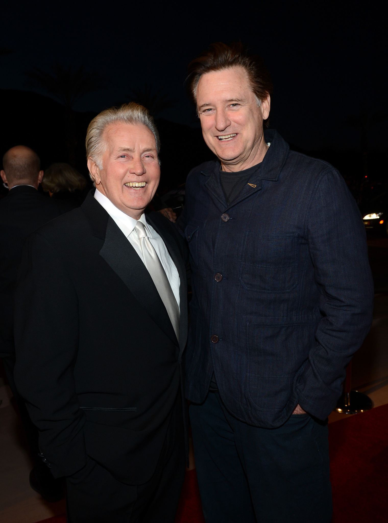 Martin Sheen and Bill Pullman arrive at the 24th annual Palm Springs International Film Festival Awards Gala.
