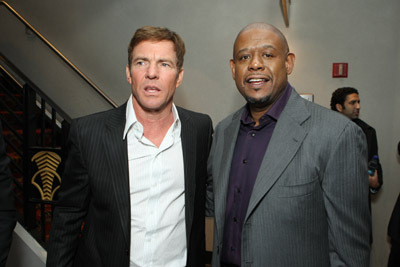Dennis Quaid and Forest Whitaker at event of Vantage Point (2008)