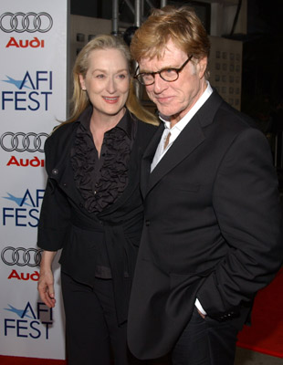 Robert Redford and Meryl Streep at event of Lions for Lambs (2007)