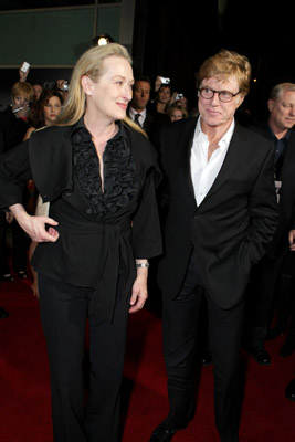 Robert Redford and Meryl Streep at event of Lions for Lambs (2007)