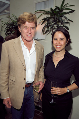 Robert Redford and Patricia Riggen