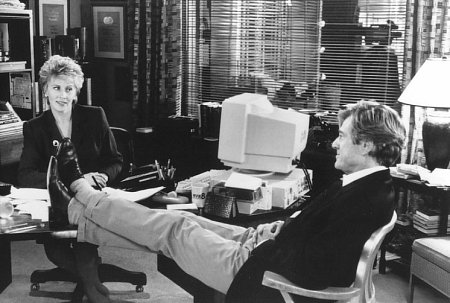 Still of Robert Redford and Kate Nelligan in Up Close & Personal (1996)