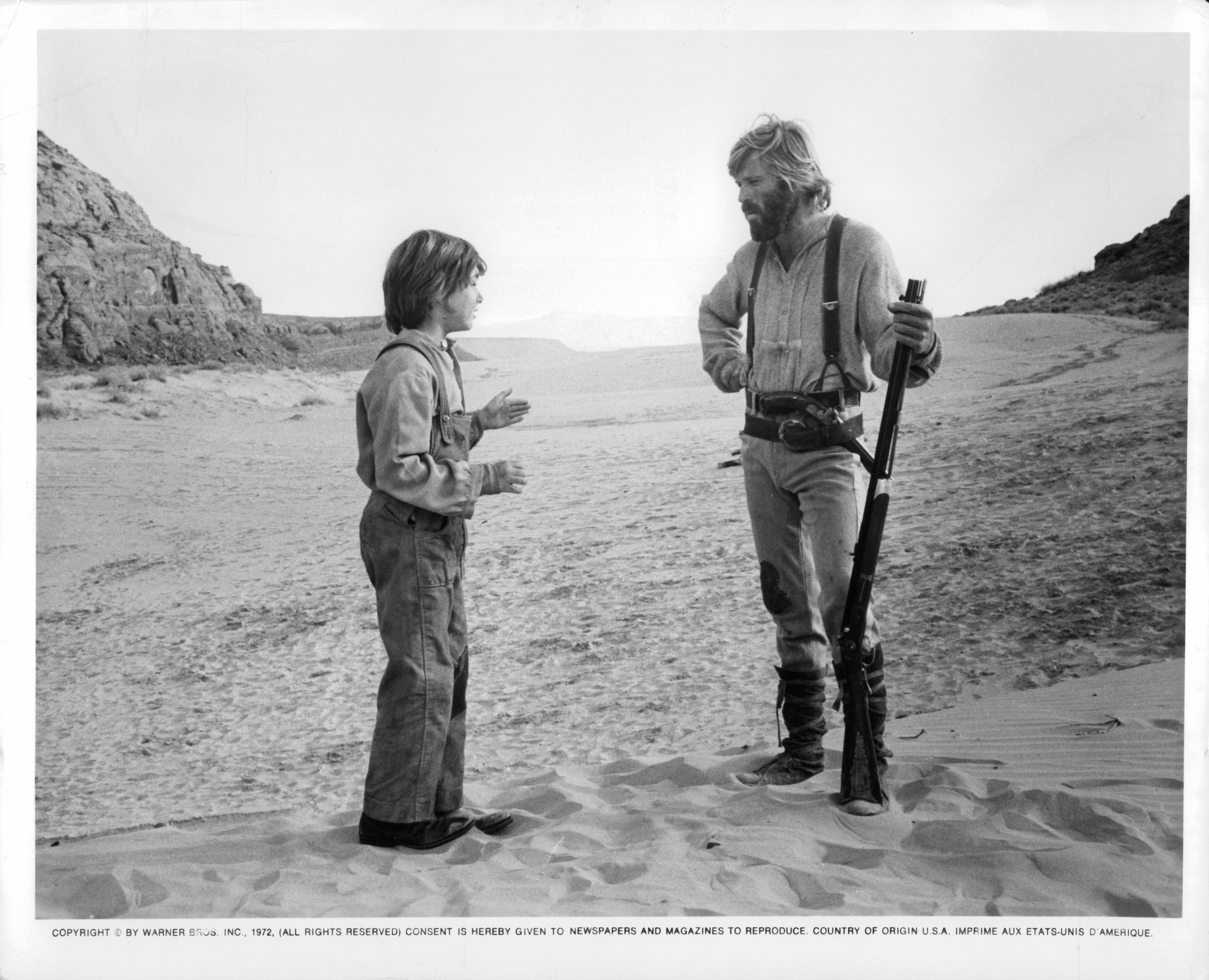 Still of Robert Redford and Josh Albee in Jeremiah Johnson (1972)