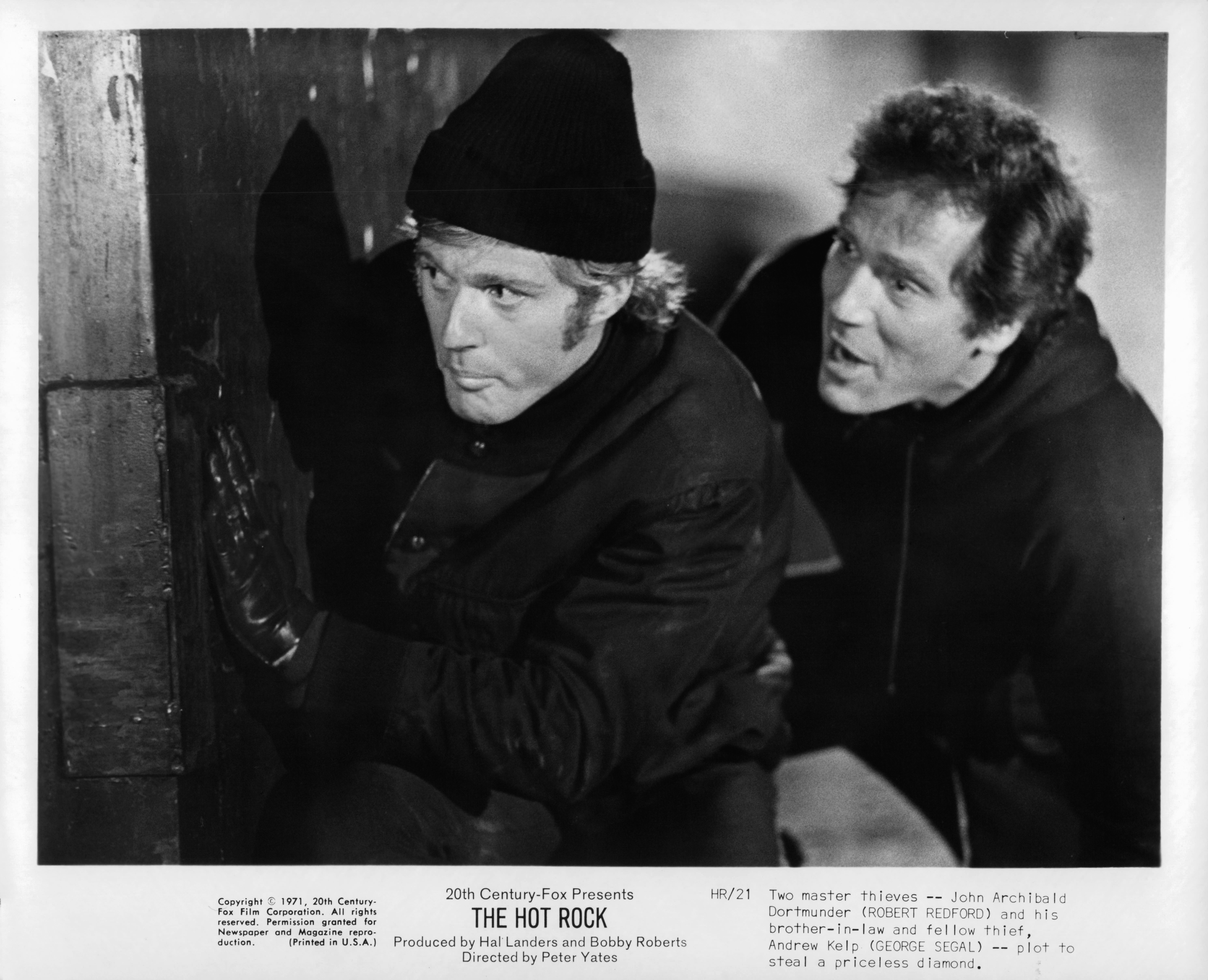 Still of Robert Redford, George Segal and Moses Gunn in The Hot Rock (1972)
