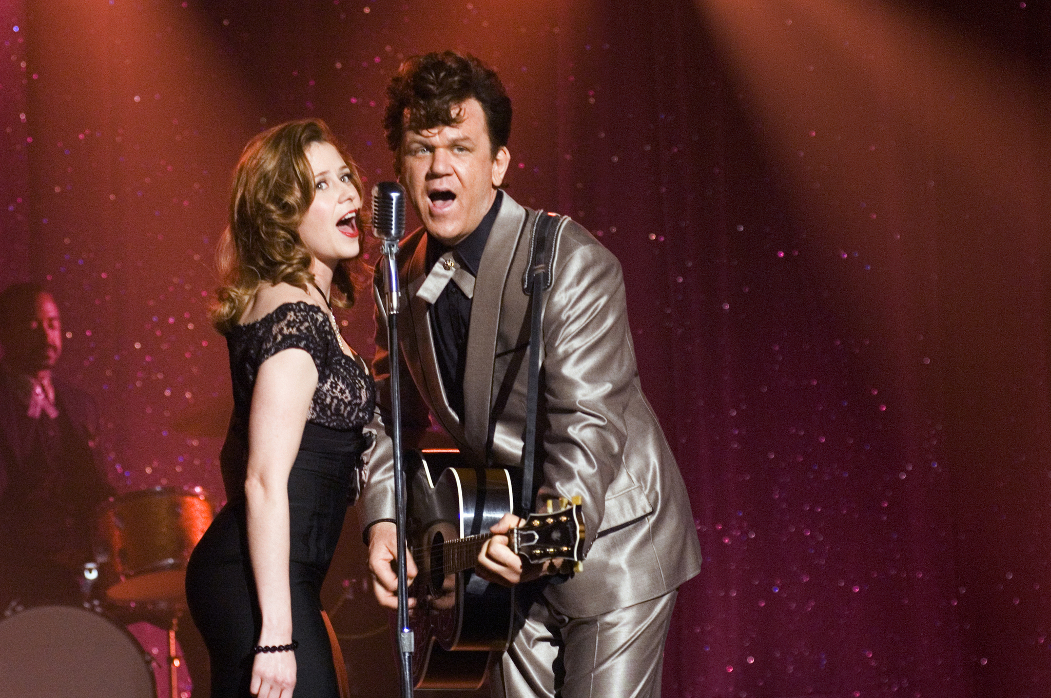 Still of John C. Reilly and Jenna Fischer in Walk Hard: The Dewey Cox Story (2007)