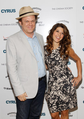 John C. Reilly and Marisa Tomei at event of Cyrus (2010)