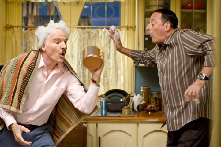 Still of Steve Martin and Jean Reno in The Pink Panther 2 (2009)
