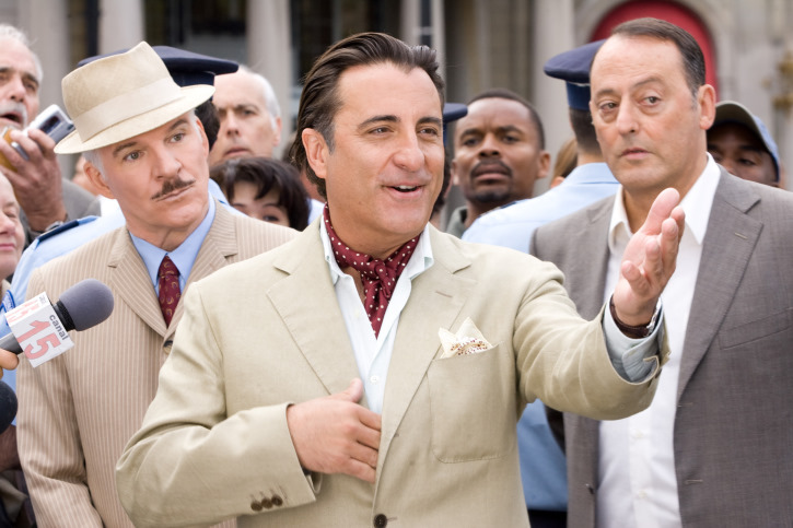 Still of Steve Martin, Andy Garcia and Jean Reno in The Pink Panther 2 (2009)