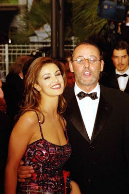 Jean Reno and Nadia Farès