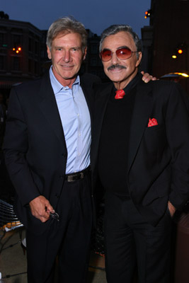 Harrison Ford and Burt Reynolds