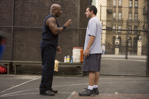 Still of Ving Rhames and Adam Sandler in I Now Pronounce You Chuck & Larry (2007)