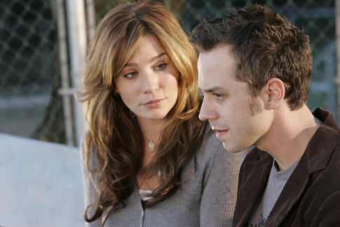 Still of Giovanni Ribisi and Lynn Collins in The Dog Problem (2006)