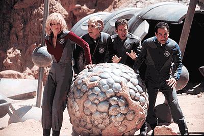 The crew gets a beryllium sphere