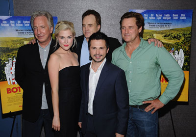 Bill Pullman, Alan Rickman, Freddy Rodríguez, Bradley Whitford and Rachael Taylor at event of Bottle Shock (2008)