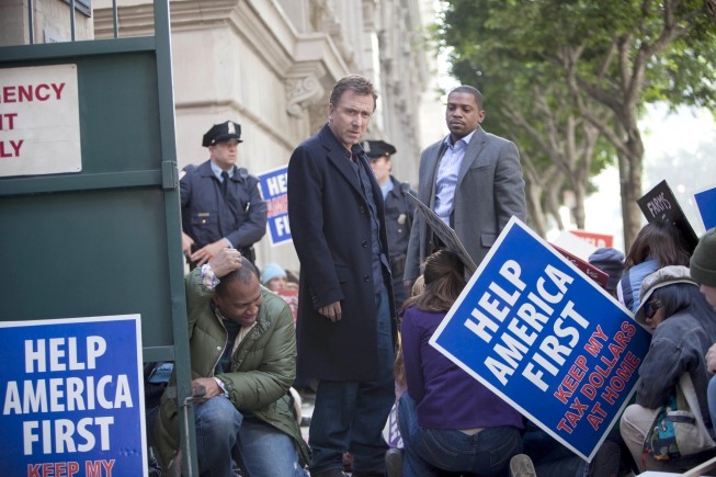 Still of Tim Roth and Mekhi Phifer in Melo teorija (2009)