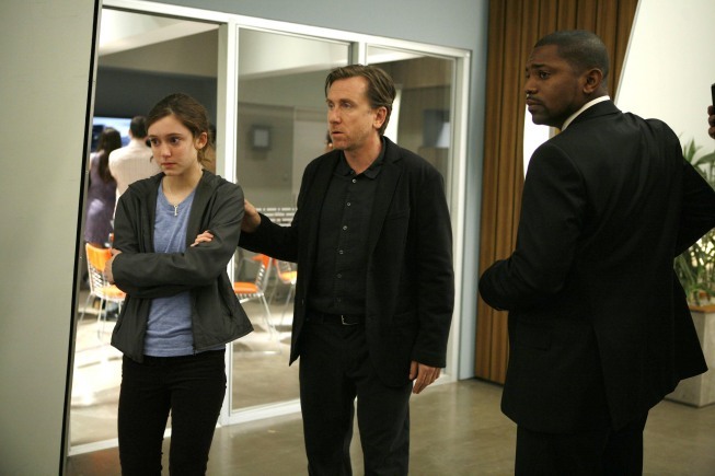 Still of Tim Roth, Mekhi Phifer and Hayley McFarland in Melo teorija (2009)