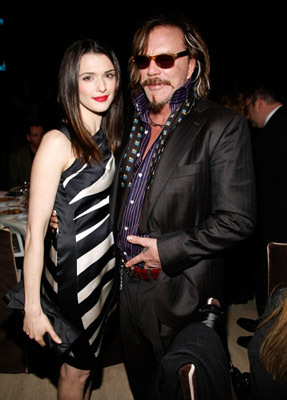 Mickey Rourke and Rachel Weisz