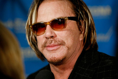 Mickey Rourke at event of The Wrestler (2008)