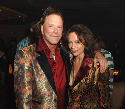 Jacqueline Bisset and Mickey Rourke at event of Domino (2005)