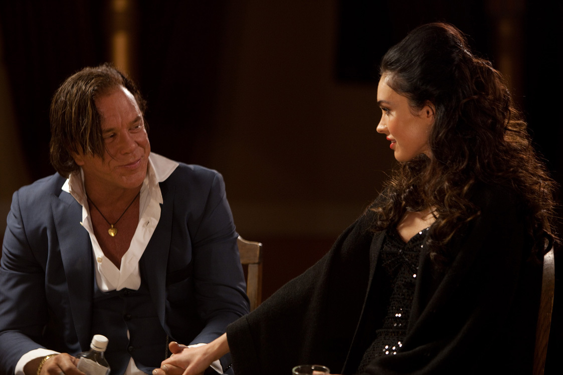 Still of Mickey Rourke and Megan Fox in Passion Play (2010)