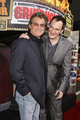 Quentin Tarantino and Kurt Russell at event of Grindhouse (2007)