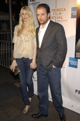 Claudia Schiffer and Matthew Vaughn at event of Layer Cake (2004)