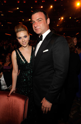 Liev Schreiber and Scarlett Johansson