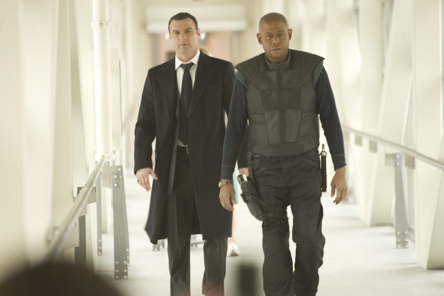 Still of Liev Schreiber and Forest Whitaker in Repo Men (2010)