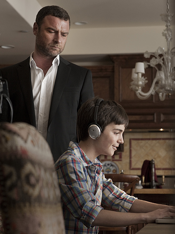 Still of Liev Schreiber, Conor Donovan and Devon Bagby in Ray Donovan (2013)